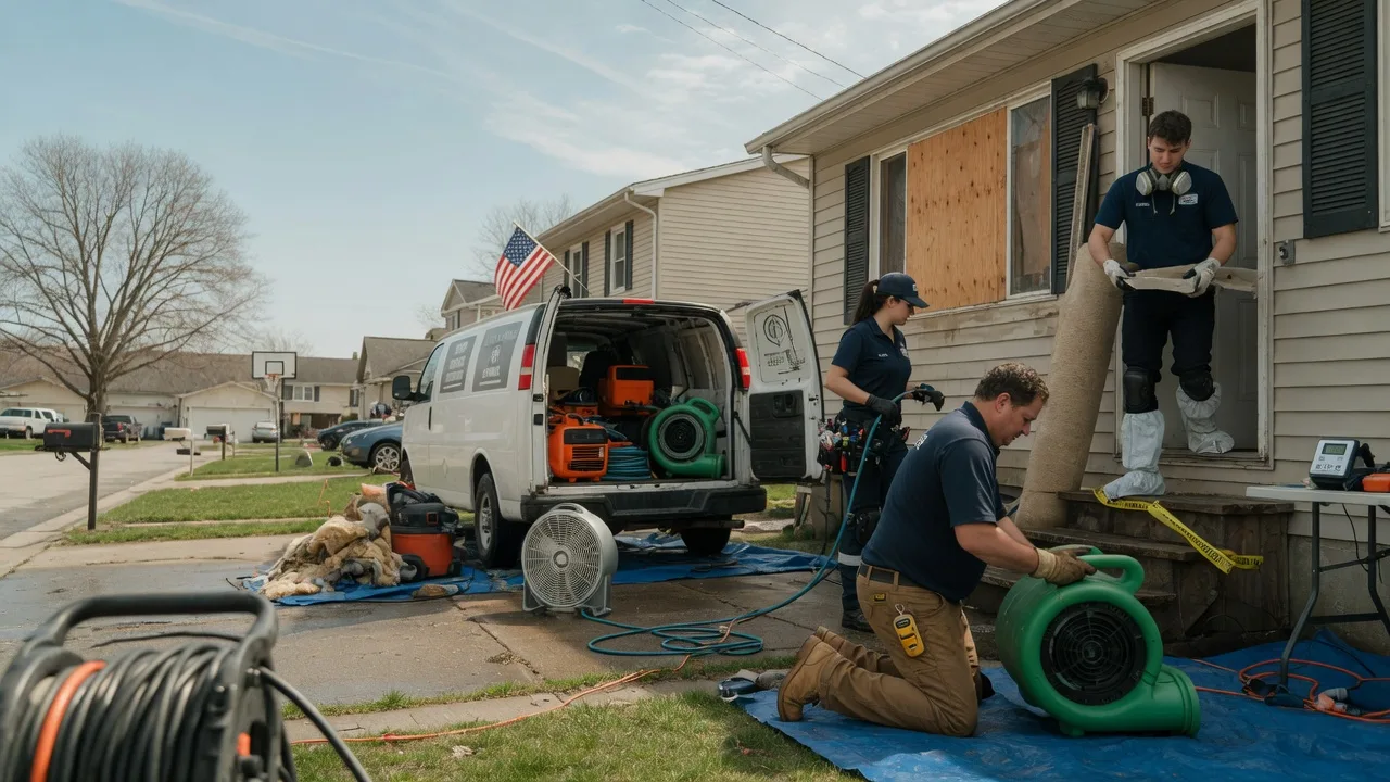 Water Damage Restoration in Melvin, MI near me